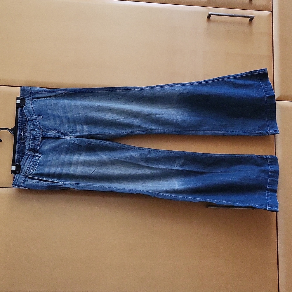 VINTAGE 7 for All Mankind Wide Leg Jeans
